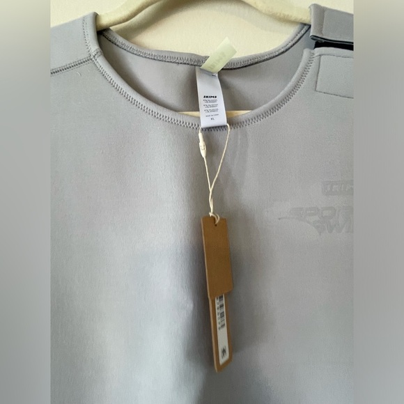 NWT Skims Scuba one piece Sport full length gray XL - Picture 11 of 14